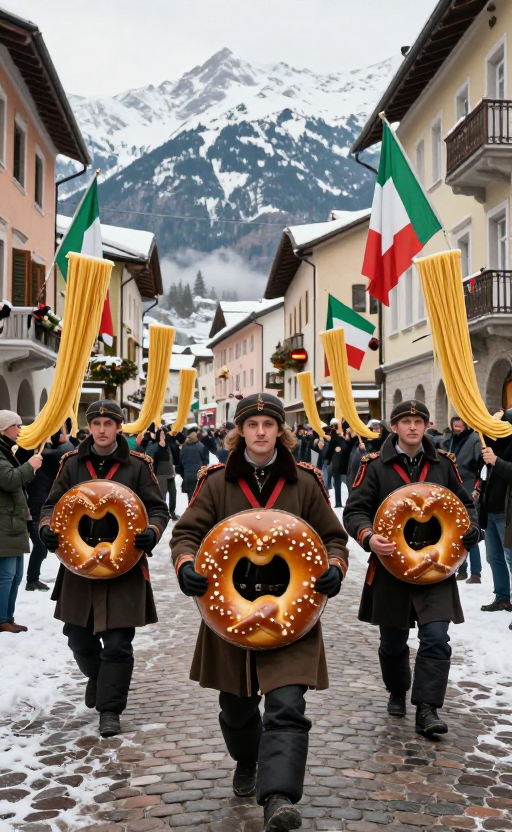 Guerra de Strudels: La AfD quiere el Tirol del Sur y los italianos responden con Pasta
