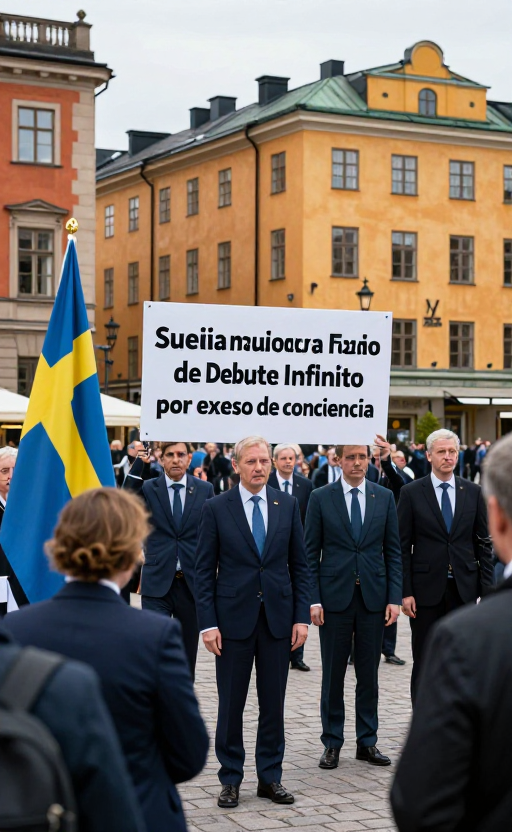 Suecia inaugura el Estado de 'Debate Infinito': Gobierno en pausa por exceso de conciencia
