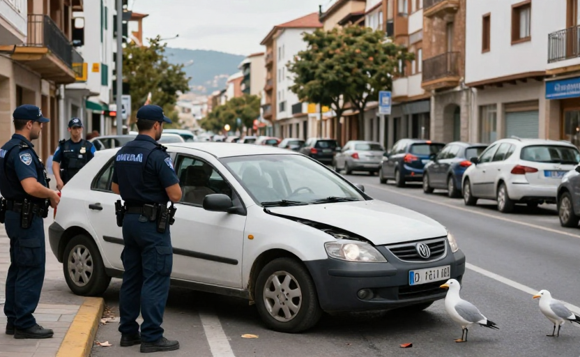 El coche que quería ser peatón y su dramático fin en la Avenida de la Costa