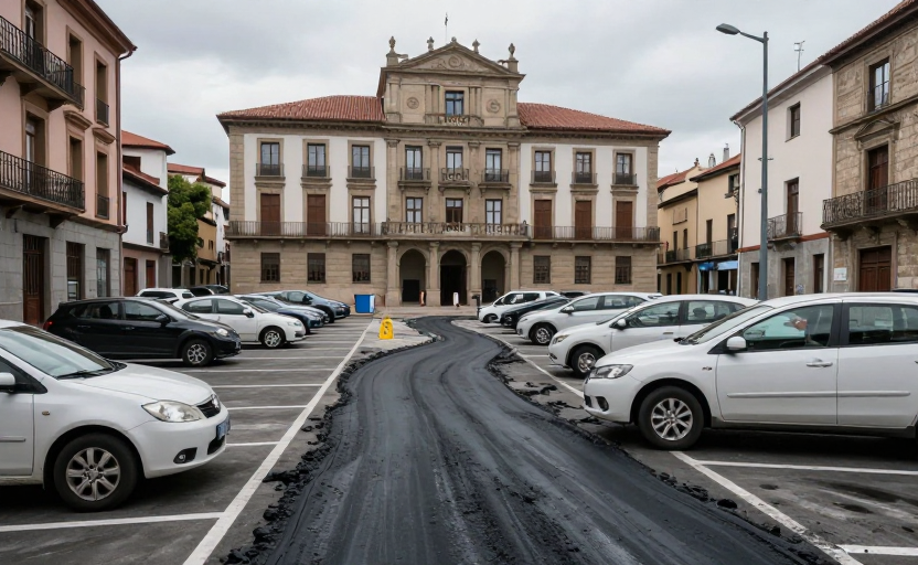 Oviedo planea convertir su parking en el Museo del Asfalto más grande de Europa