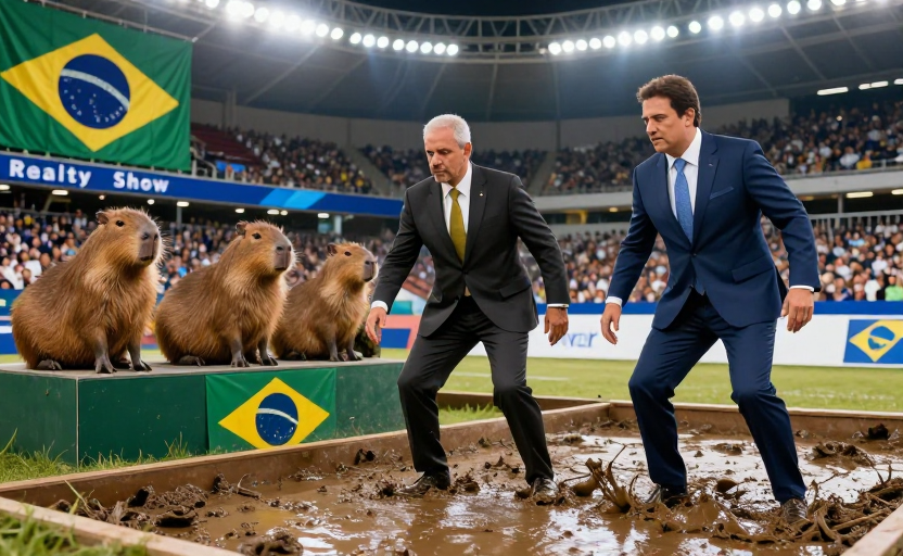 Brasil abandona las urnas por un reality show de supervivencia política con capibaras