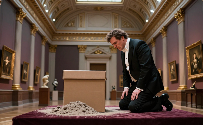El Museo de Asturias otorga el estatus de 'Santo Reliquio' al polvo y a las cajas vacías