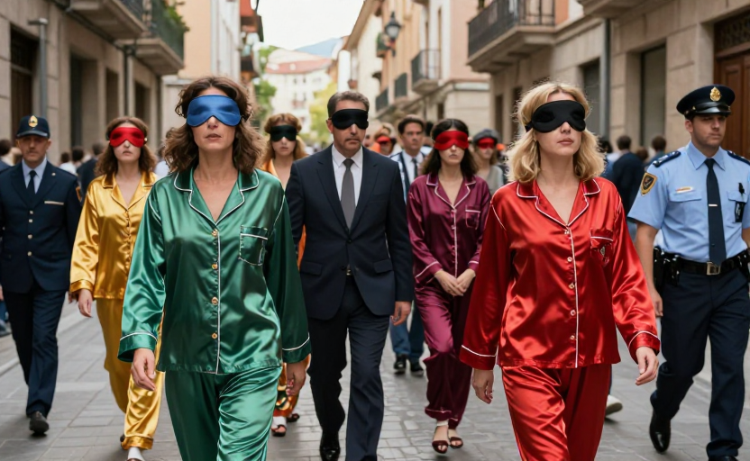¡Alerta de Decoro! Oviedo prohíbe el chándal y declara la Pijamada Urbana