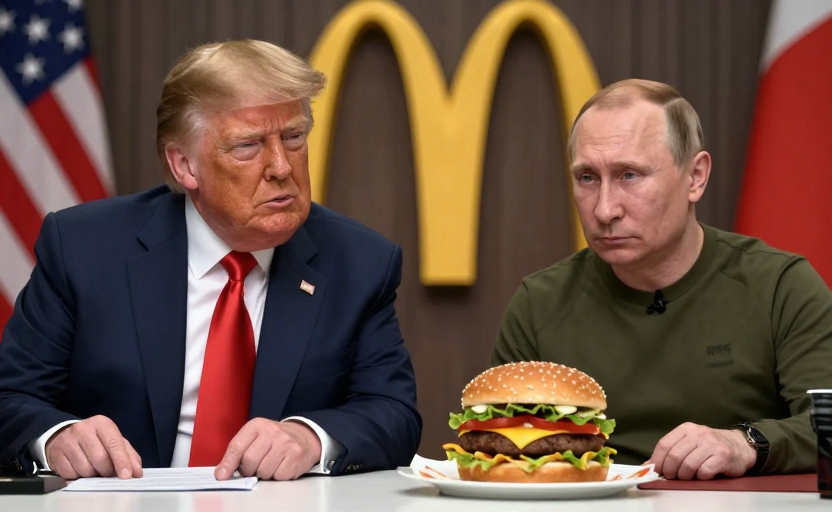 Trump y Putin crean un McDonald's geopolítico: Diésel barato para amigos y nada de atención para los 'estúpidos'