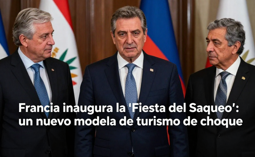 Francia inaugura la 'Fiesta del Saqueo': un nuevo modelo de turismo de choque