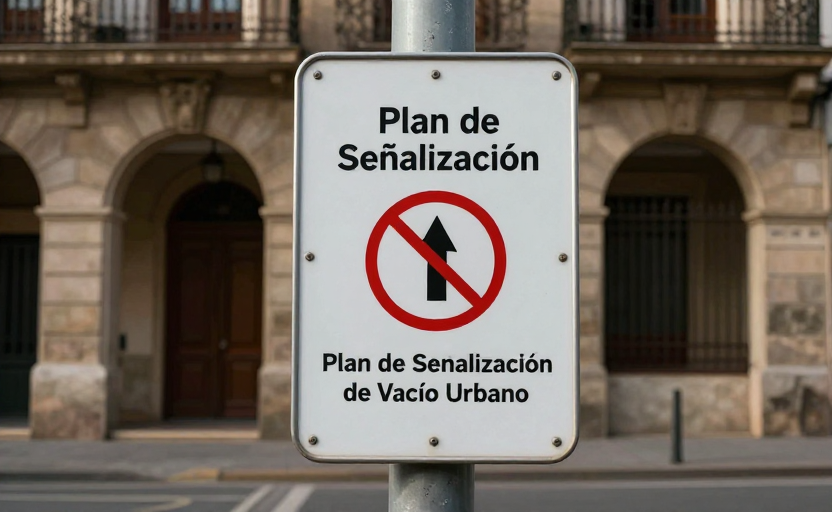 El Ayuntamiento de Gijón instala 'señales de prohibido entrar' en zonas vacías para combatir la soledad