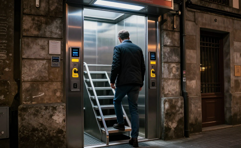 Oviedo gasta 136.694 euros en pasarela para el ascensor