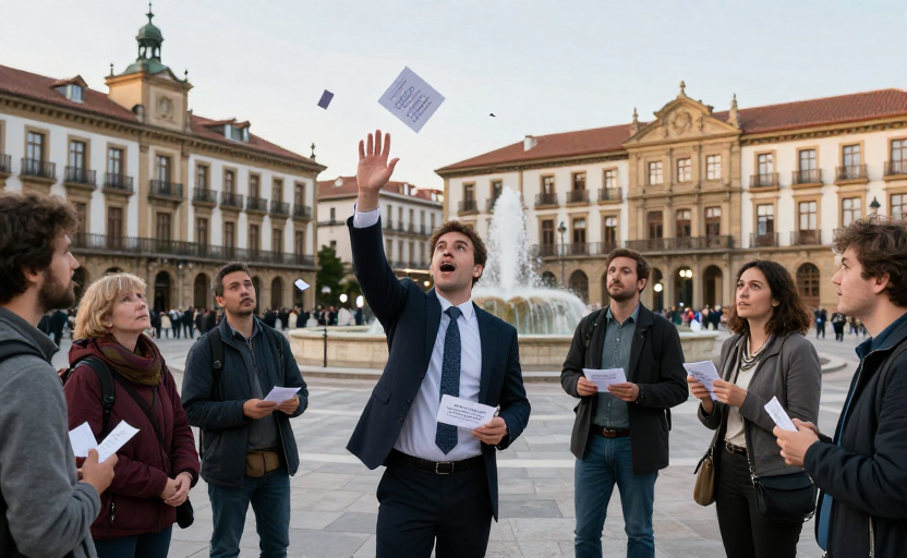 Gijón prohíbe megáfonos a guías turísticos: se comunican mediante notas