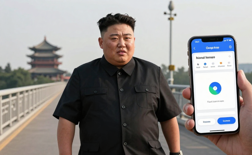 Kim Jong-un cruza el puente chino a 200 km/h reclamando kimchi
