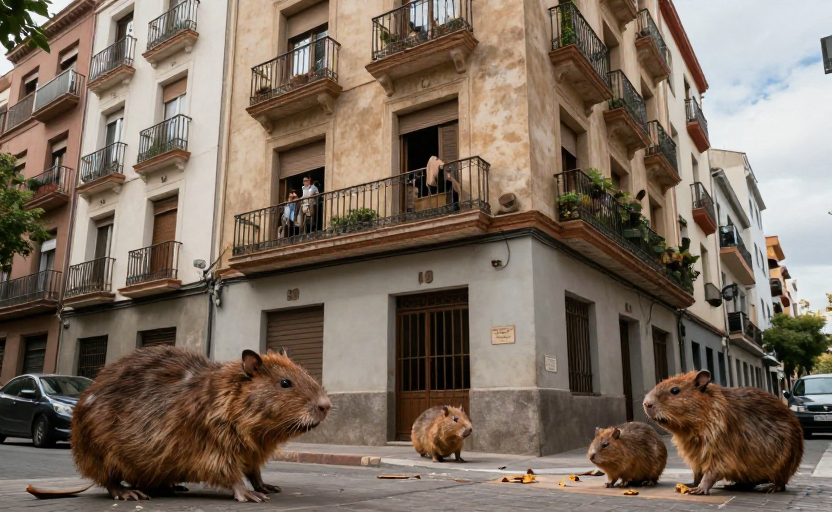 Los ratas de Prado de la Vega se sindicalizan y exigen la mitad del edificio