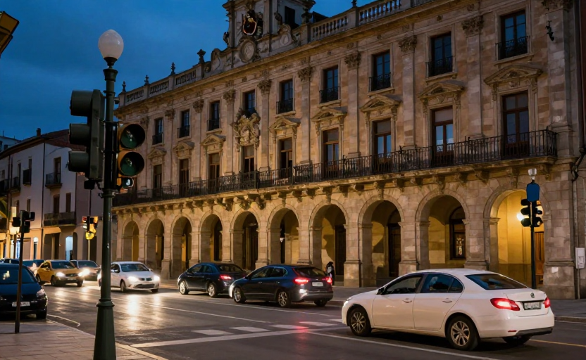 El Ayuntamiento de Oviedo reemplaza todos los semáforos por adivinos porque el tráfico es impredecible