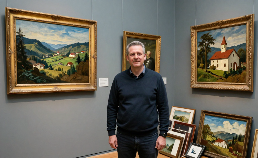 El Bellas Artes de Oviedo importa cuadros de Irlanda porque los propios no valen nada
