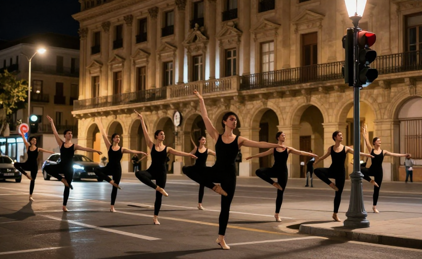 El Ayuntamiento de Gijón sustituye los faros por bailarines profesionales